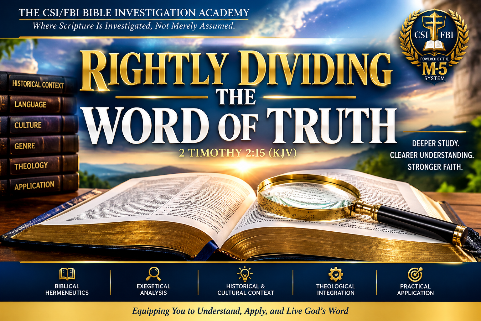 Rightly Dividing the Word of Truth — Online Course by Westside Grace Ministries